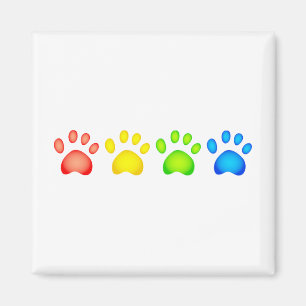 Aimant Pattes colorées
