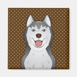 Aimant Pattes de bande dessinée de chien de chien de
