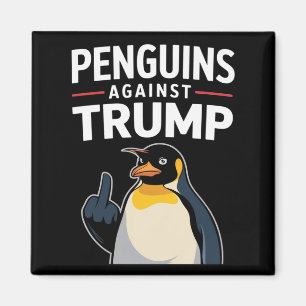 Aimant Pattes de pingouin levées Résister aux pingouins c