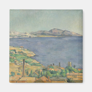 Aimant Paul Cezanne le Golfe de Marseille vu de L