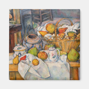 Aimant Paul Cezanne - Nature morte avec panier