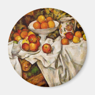 Aimant Paul Cezanne Pomples Oranges Impressionnisme