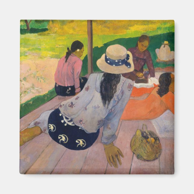 Aimant Paul Gauguin | La Siesta (Devant)