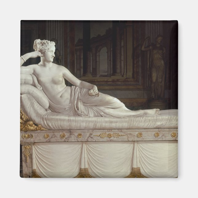 Aimant Pauline Bonaparte en tant que Vénus Triumphant, c. (Devant)