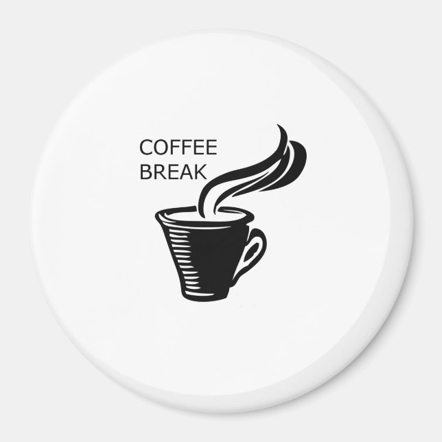 Aimant Pause café (Devant)