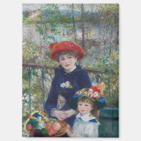 Paysage de jardin des sœurs Renoir Cottagecore