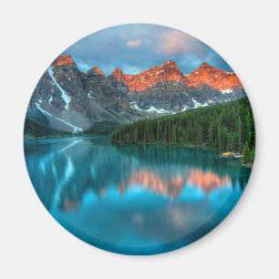 Aimant Paysage de montagne et de lac pittoresque
