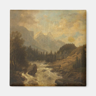 Aimant Paysage forestier (par Josef Kriehuber)