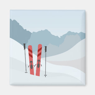 Aimant Paysage hivernal