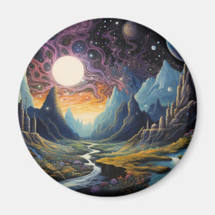 Aimant Paysage Imaginaire