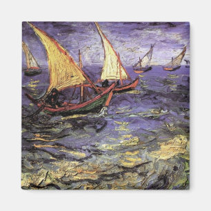 Aimant Paysage marin à Saintes Maries par Vincent van Gog