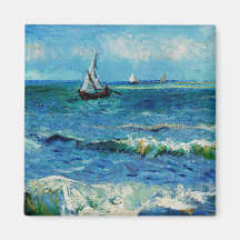 Paysage marin aux Saintes-Maries Beaux-Arts