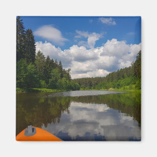 Aimant Paysage naturel Canal Sky Kayak