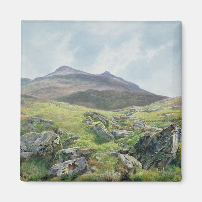 Aimant Paysage, Snowdon (Devant)