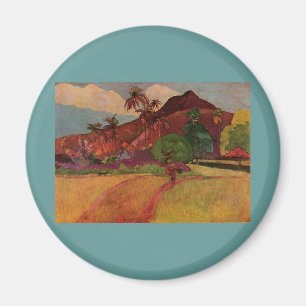 Aimant Paysage tahitien de Paul Gauguin (1893)