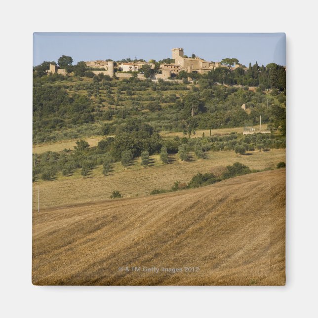 Aimant Paysage toscan autour de Monticchiello sud (Devant)