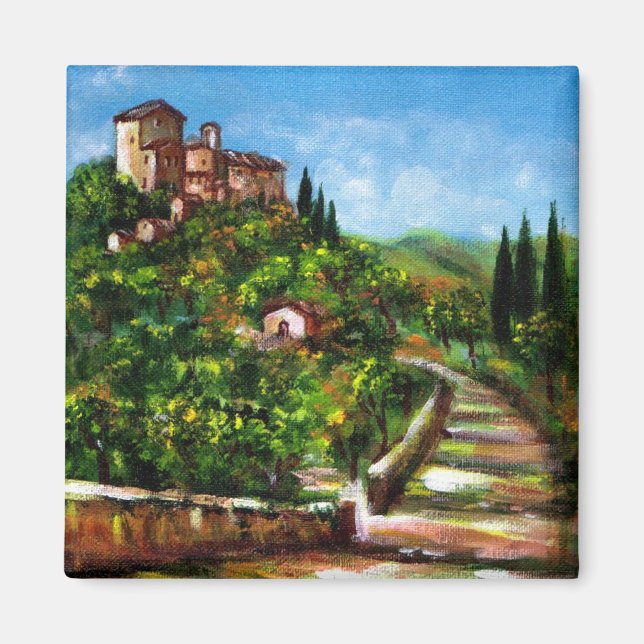 AIMANT PAYSAGE TOSCANE 3 (Devant)
