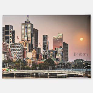 Aimant Paysage urbain de Brisbane, Australie 