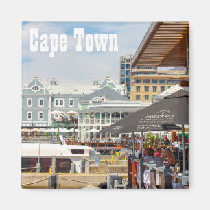 Aimant Paysage urbain de Cape Town Table Mountain Waterfr