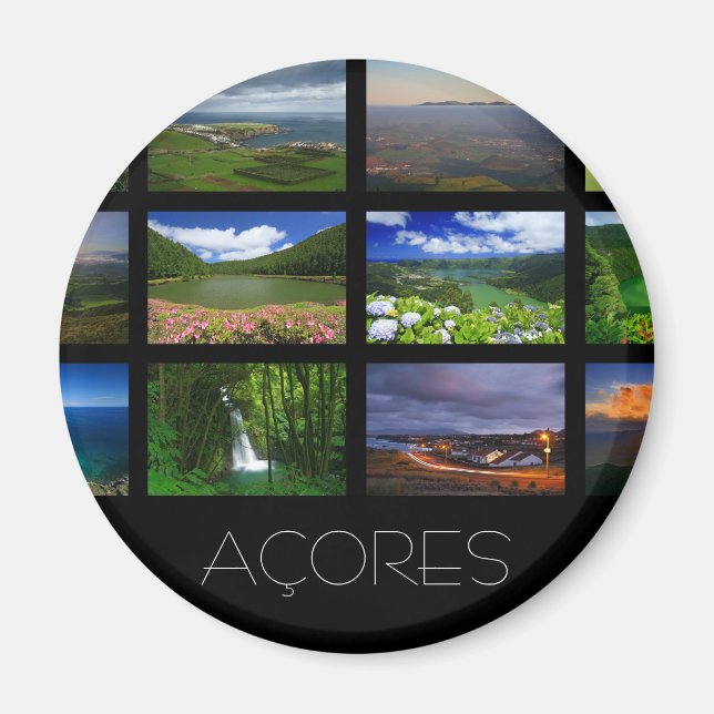Aimant Paysages des Açores (Devant)