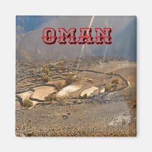 Aimant Paysages majestueux d'Oman