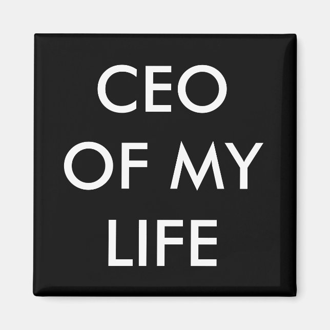 Aimant PDG de My Life Motivational et Inspiration (Devant)