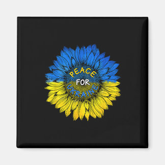 Aimant Peace For Ukraine Shirt Ukraine Sunflower Ukrainia