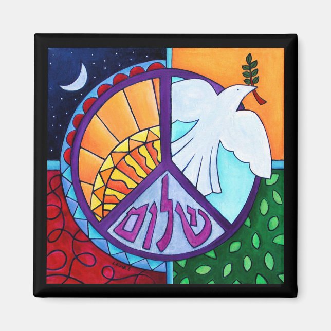Aimant Peace Rising (Devant)