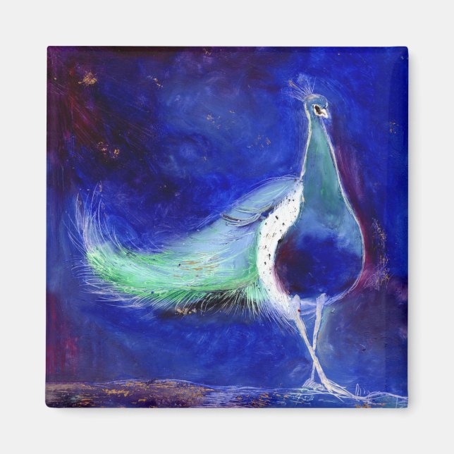 Aimant Peacock Blue 2013 (Devant)