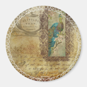 Aimant Peacock vintage