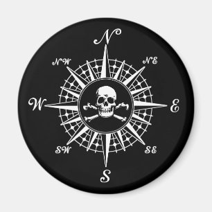 Aimant Peau Rose Compass 1