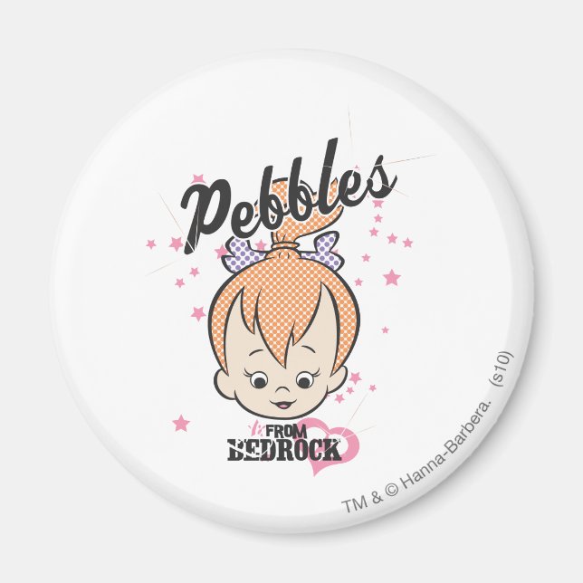 Aimant PEBBLES™ Étoiles et coeurs (Devant)
