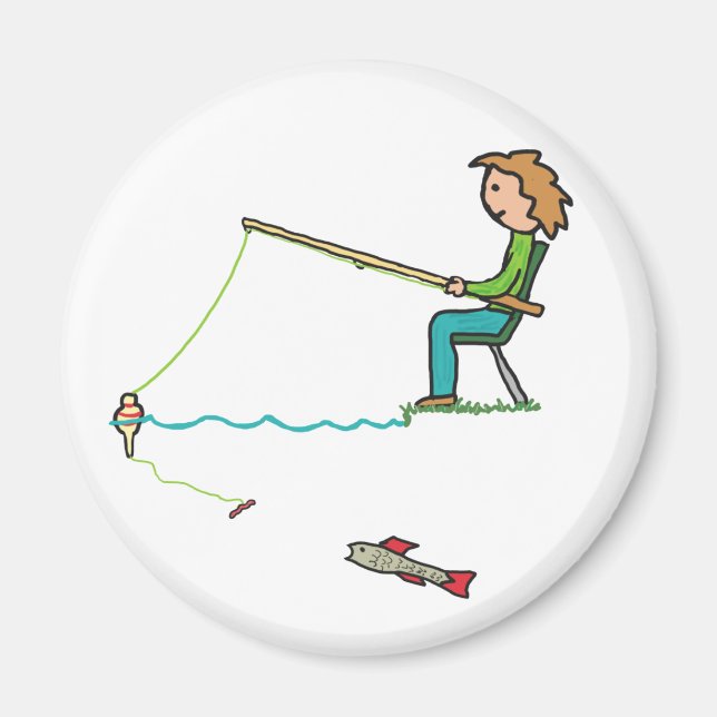 Aimant Pêche (Devant)