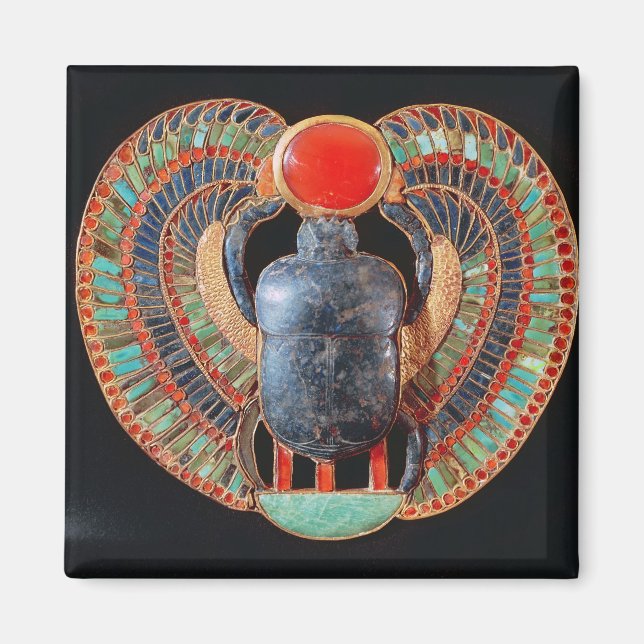 Aimant Pectorale de Scarab, du tombeau de Toutankhamon (Devant)