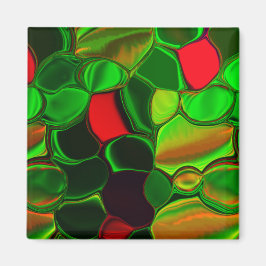 Aimant Pedaços de cores, círculos e formas arredondados.