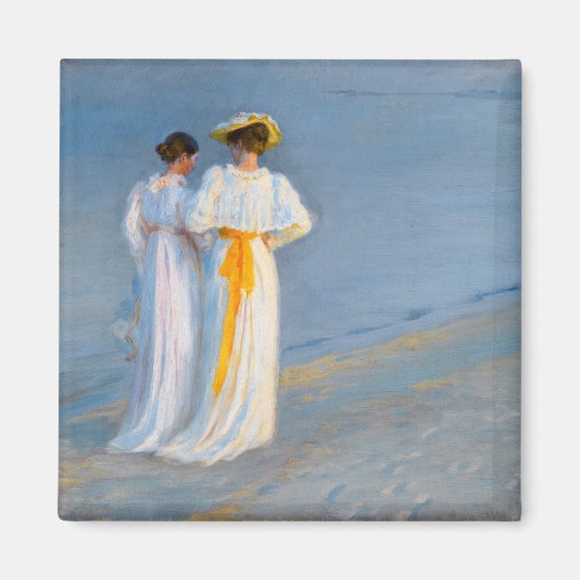 Aimant Peder Severin Kroyer - Anna Ancher & Marie Kroyer (Devant)