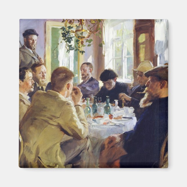 Aimant Peder Severin Kroyer - Heure du déjeuner (Devant)