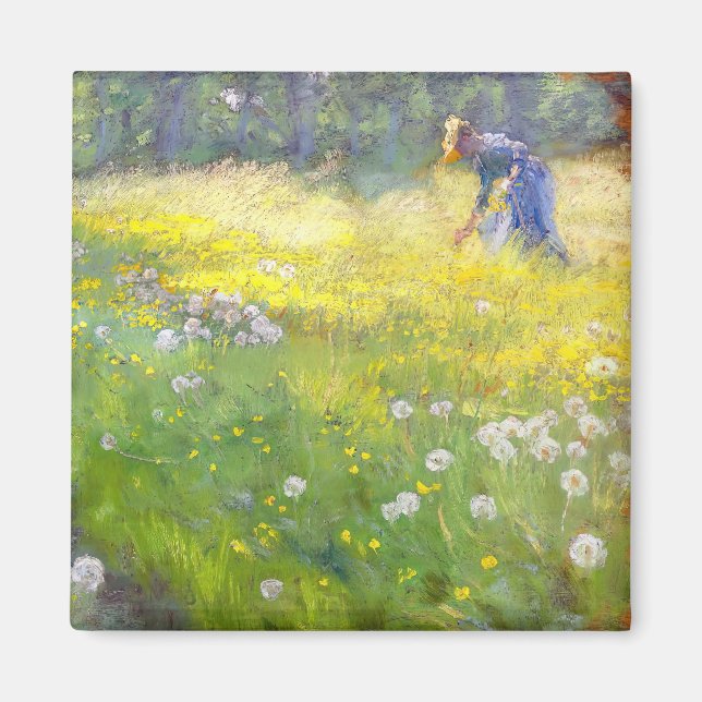 Aimant Peder Severin Kroyer - Marie Kroyer dans le jardin (Devant)