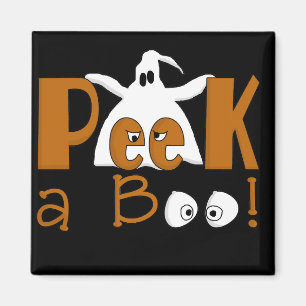 Aimant Peek A Boo Halloween T-shirts et cadeaux