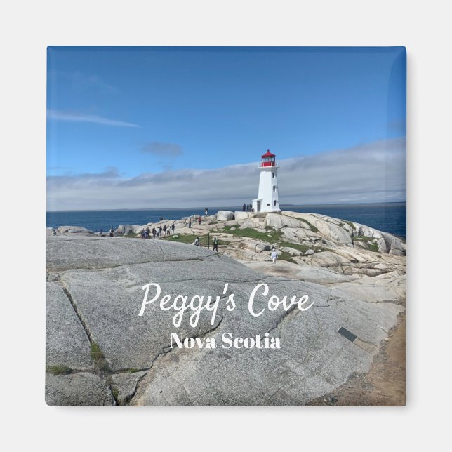 Aimant Peggys Cove Nouvelle-Écosse (Devant)
