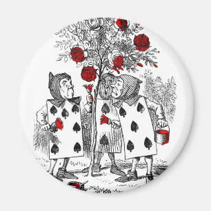 Aimant Peindre le rouge Rose