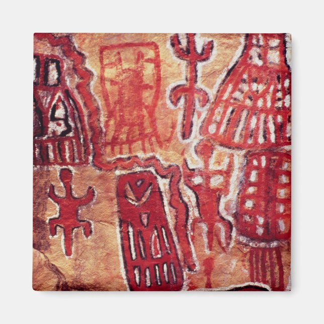 Aimant Peinture rupestre préhistorique (Devant)