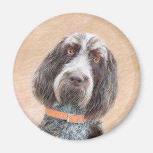 Aimant Peinture Spinone Italiano - Belle Art Original Chi