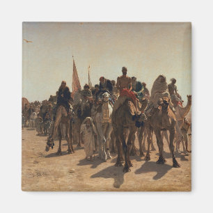 Aimant Pèlerins allant à Mecque, 1861