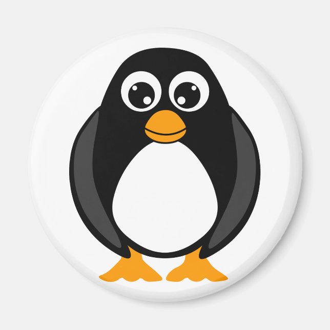 Aimant Penguin d'hiver (Devant)