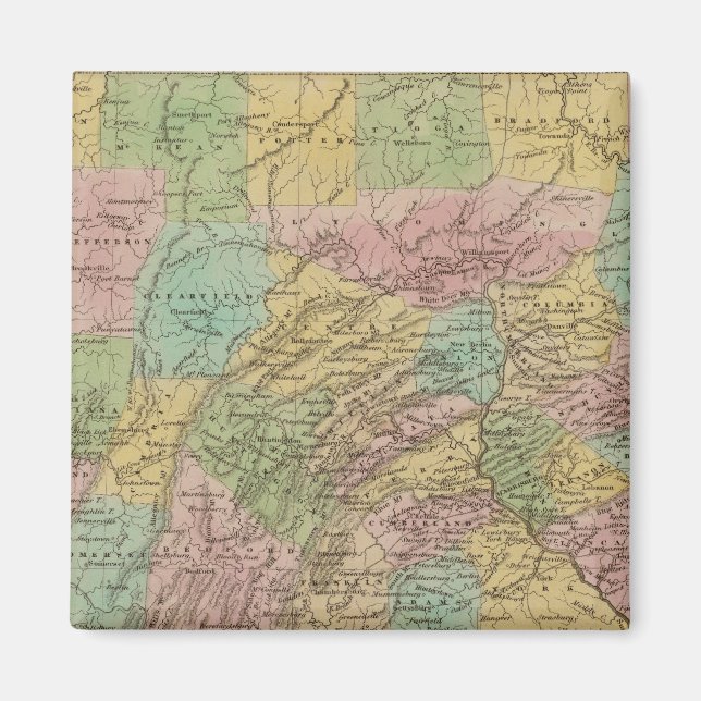 Aimant Pennsylvanie 10 (Devant)