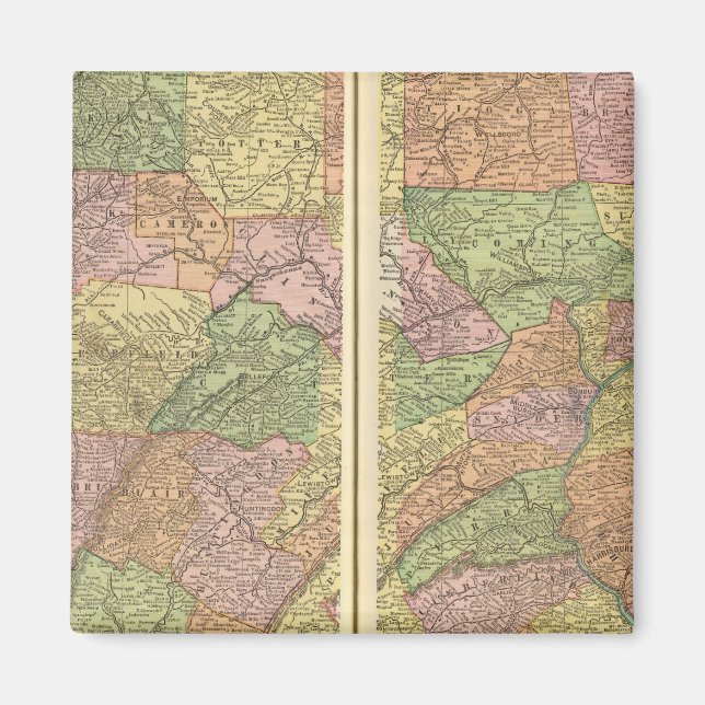 Aimant Pennsylvanie 3 (Devant)