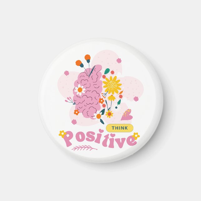 Aimant Pensée Positive (Devant)