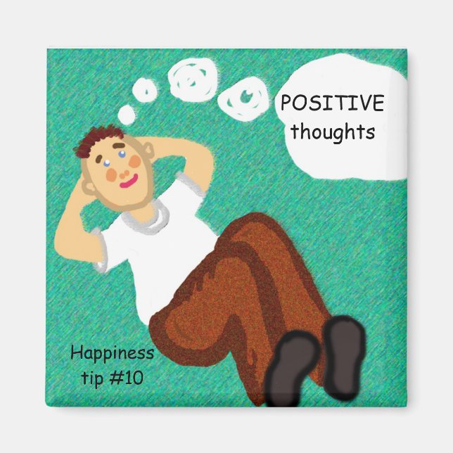 Aimant penser positif (Devant)