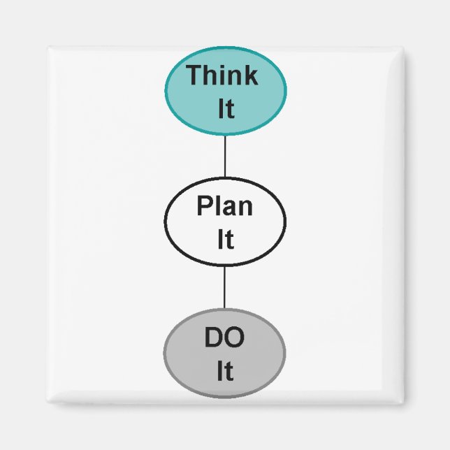 Aimant Pensez-y (Devant)